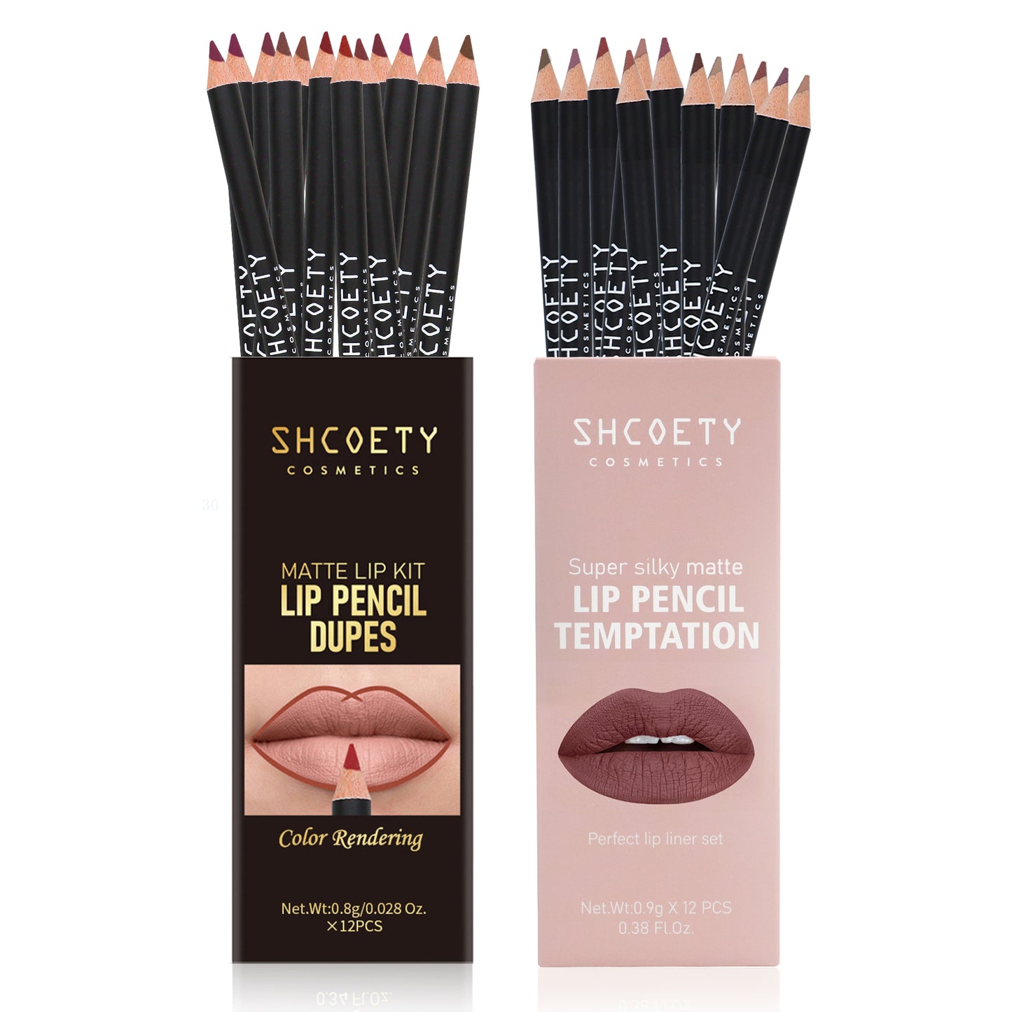 Private Label 12colors Smooth Lip Liner Waterproof Long Lasting Vegan Cruelty-free Non Stick Cup Easy to Colored Lipliner Makeup