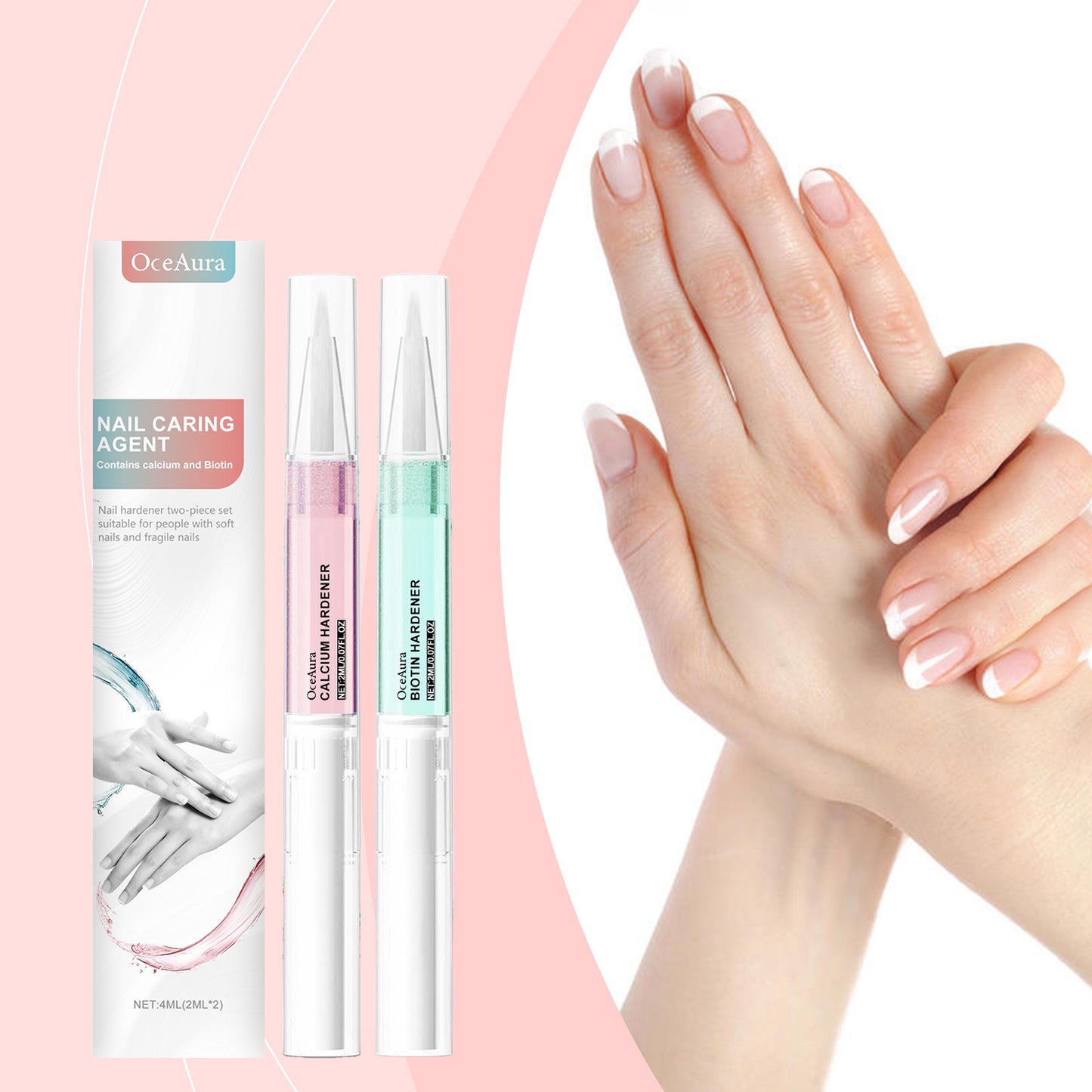 OceAura Nail Care Pen Moisturizing Surface Repair for Hand Foot Finger Nutritional Care Nail Supplies