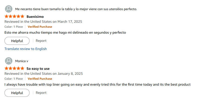 FCJ Double-Headed Wing Seal Liquid Eyeliner Pen Waterproof Pencil Form Eyeliner Stamp for Eyes