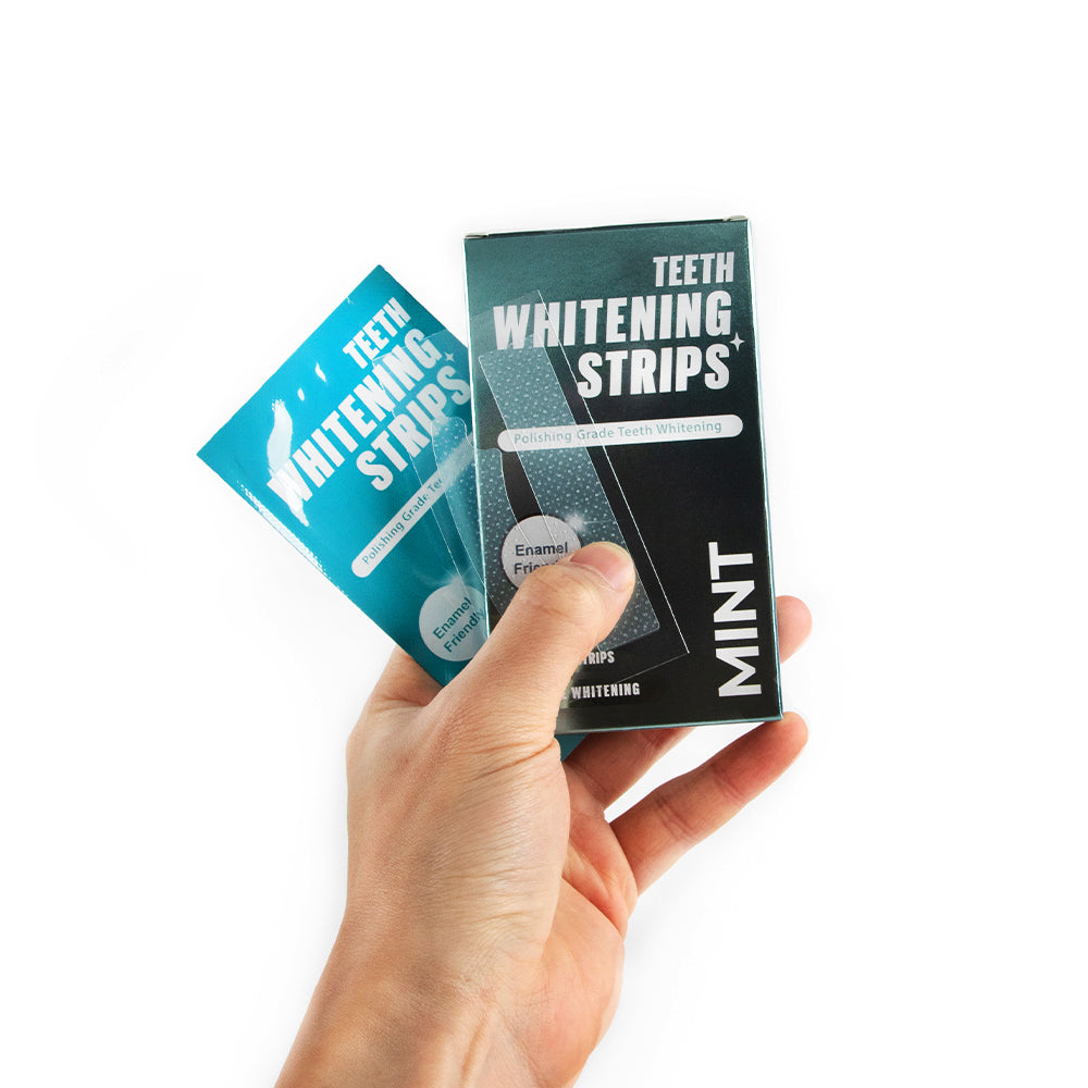 14 Treatment Instant Bright Teeth Whitening Strips - 30 Mins Express Treatment Enamel Safe & Zero Sensitivity