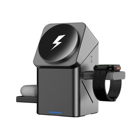 15W 3 in 1 Wireless Charging Station for iphone 16 Charger Cargador Inalambrico Magnetic Qi2  Wireless Charger Draadloze Oplader
