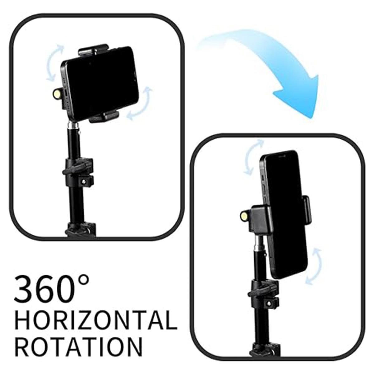 Mobile Phone Bracket Tripod for Photography, Floor Outdoor Support (0.55M) With Storage Bag