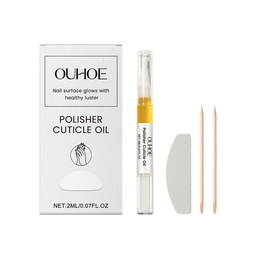 OUHOE Nail Care Solution Set Improves Soft Nails By Moisturizing Cuticle And Repairing Nails