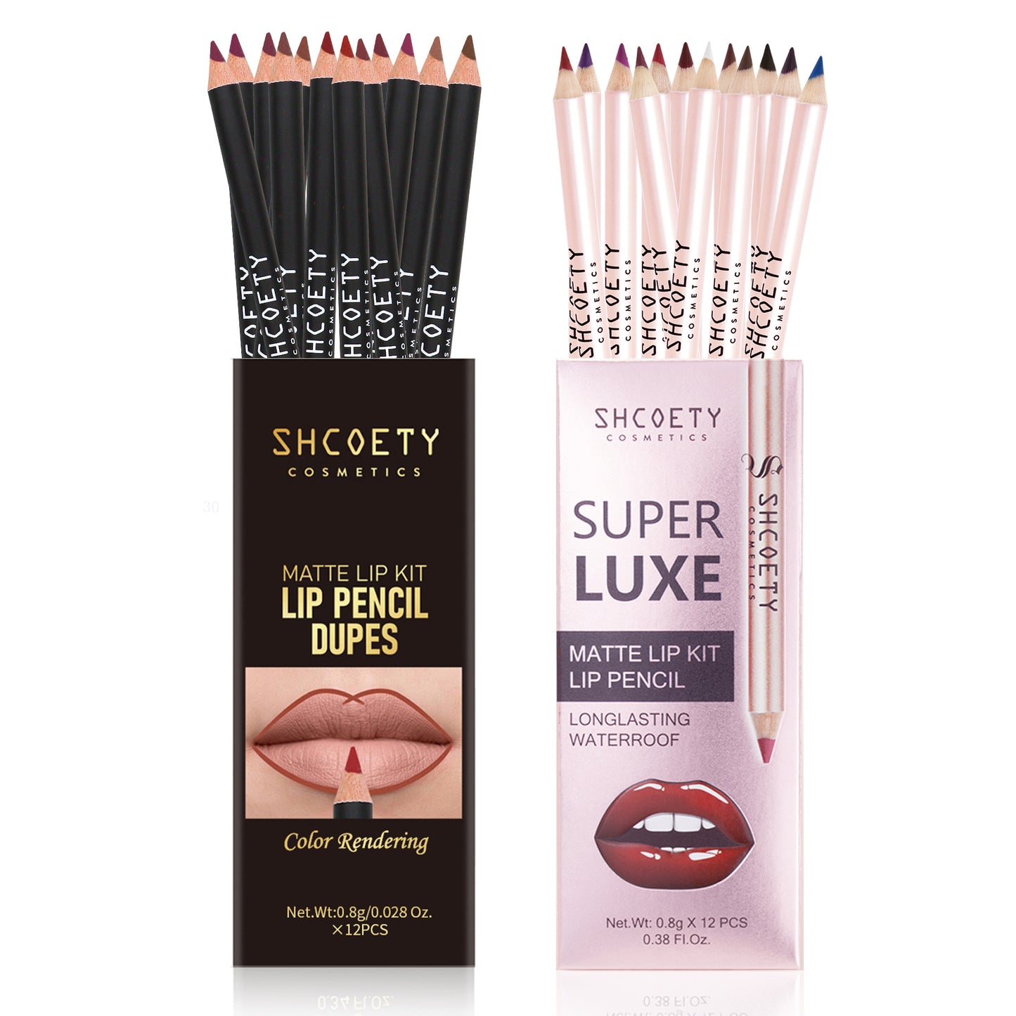 Private Label 12colors Smooth Lip Liner Waterproof Long Lasting Vegan Cruelty-free Non Stick Cup Easy to Colored Lipliner Makeup