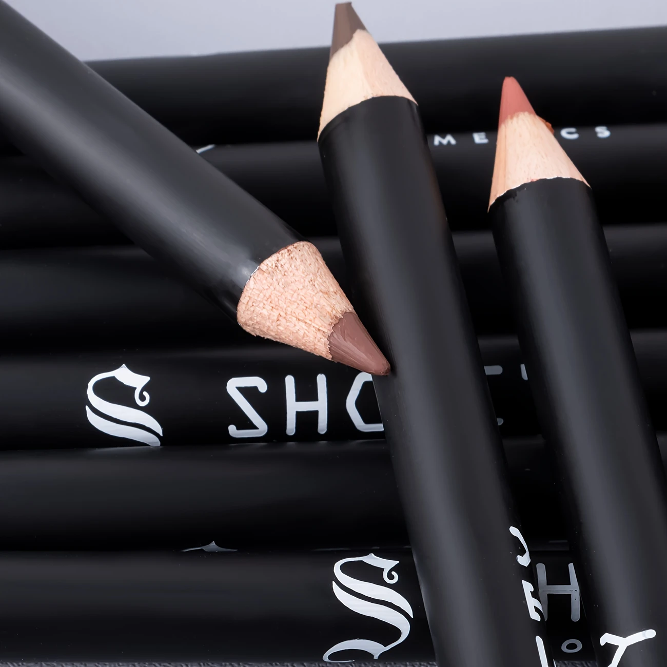 Private Label 12colors Smooth Lip Liner Waterproof Long Lasting Vegan Cruelty-free Non Stick Cup Easy to Colored Lipliner Makeup