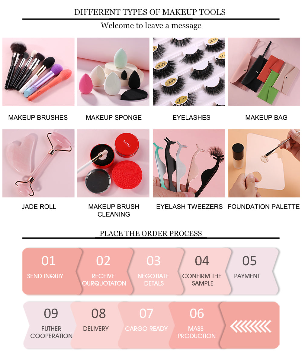 BEILI 10pcs Professional Wholesale Rose Silver Tube Synthetic Hair Vegan Luxury Makeup Brushes Set Contour Blush Brush Set
