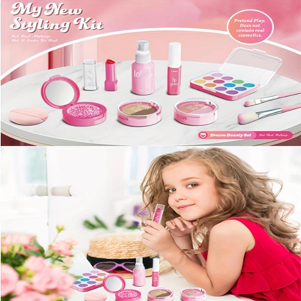 Realistic Brown make-up playset to Get your glam on, perfect gift for your girl
