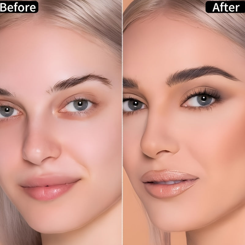 2-in-1 Waterproof Eyebrow Pencil,Waterproof Natural Eye Brow Pencils for Women, Non Dry Out and Last All Day