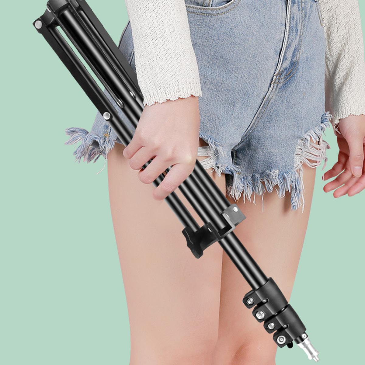 Mobile Phone Bracket Tripod for Photography, Floor Outdoor Support (0.55M) With Storage Bag