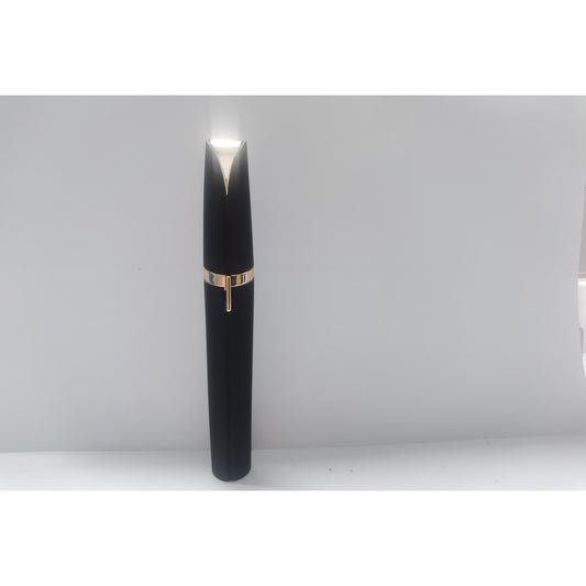 FCJ Mini Electric Eyebrow Trimmer and Lipstick Brows Pen Painless Razor Epilator with LED Light for Makeup