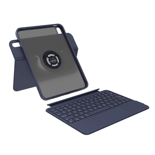 Keyboard Case for iPad High Quality 360° Magnetic Rotation Tablet Covers & Cases Best for iPad New Product with Touchpad