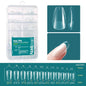 Nailpop 120pcs Gel Soft DIY Artificial Fingernails Long/Medium/Short Capsule Fake Nails Beginner-Friendly Soak off Extensions