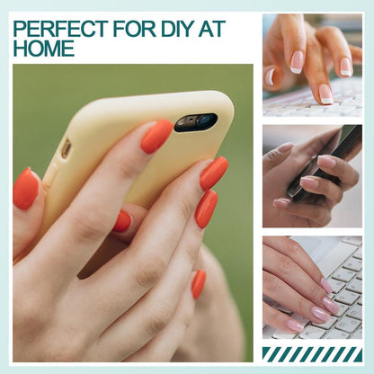 Nailpop 120pcs Gel Soft DIY Artificial Fingernails Long/Medium/Short Capsule Fake Nails Beginner-Friendly Soak off Extensions