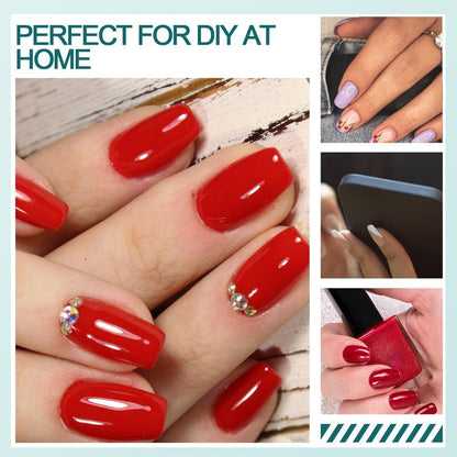 Nailpop 120pcs Gel Soft DIY Artificial Fingernails Long/Medium/Short Capsule Fake Nails Beginner-Friendly Soak off Extensions