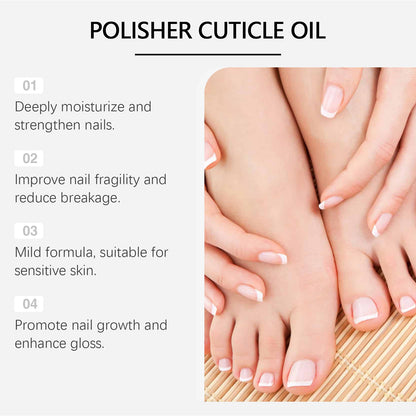 OUHOE Nail Care Solution Set Improves Soft Nails By Moisturizing Cuticle And Repairing Nails